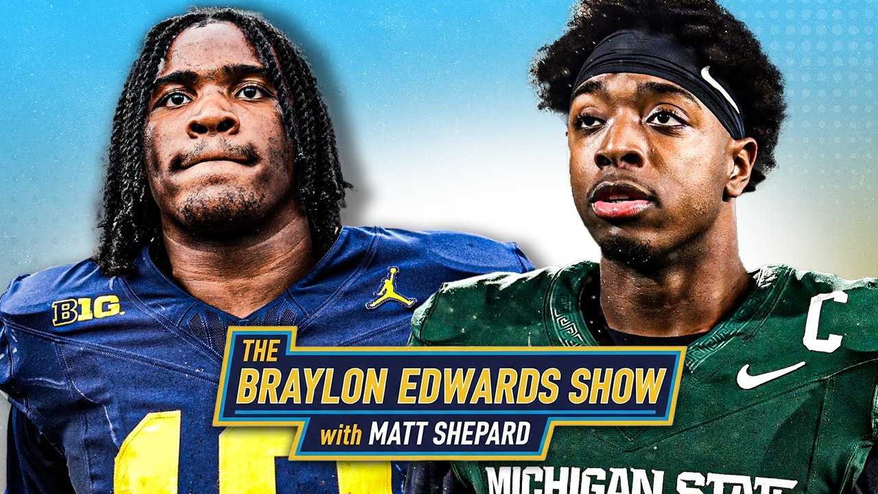 Detroit Lions Getting an EDGE? | UM vs MSU RIVALRY WEEK! | Braylon Edwards Show with Matt Shepard