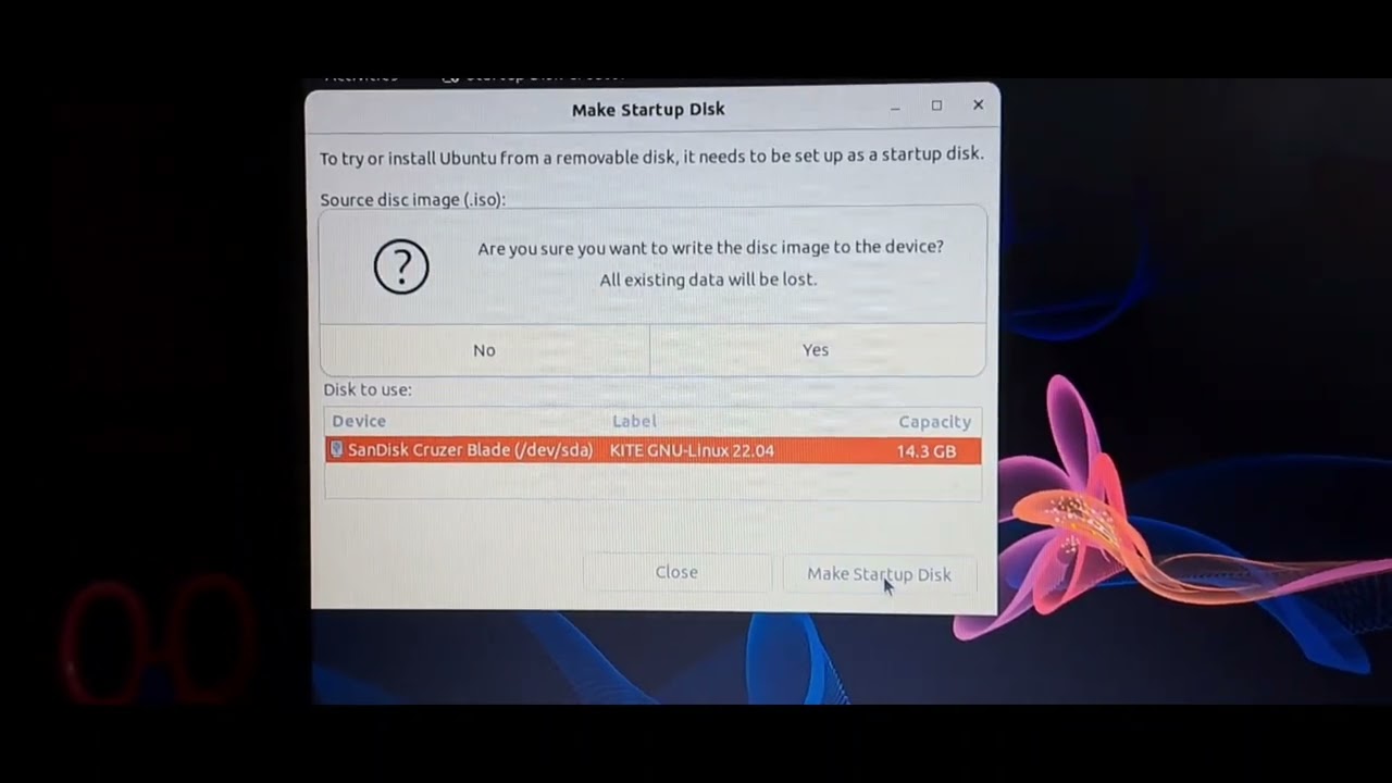 How to create a bootable pendrive for OS installation