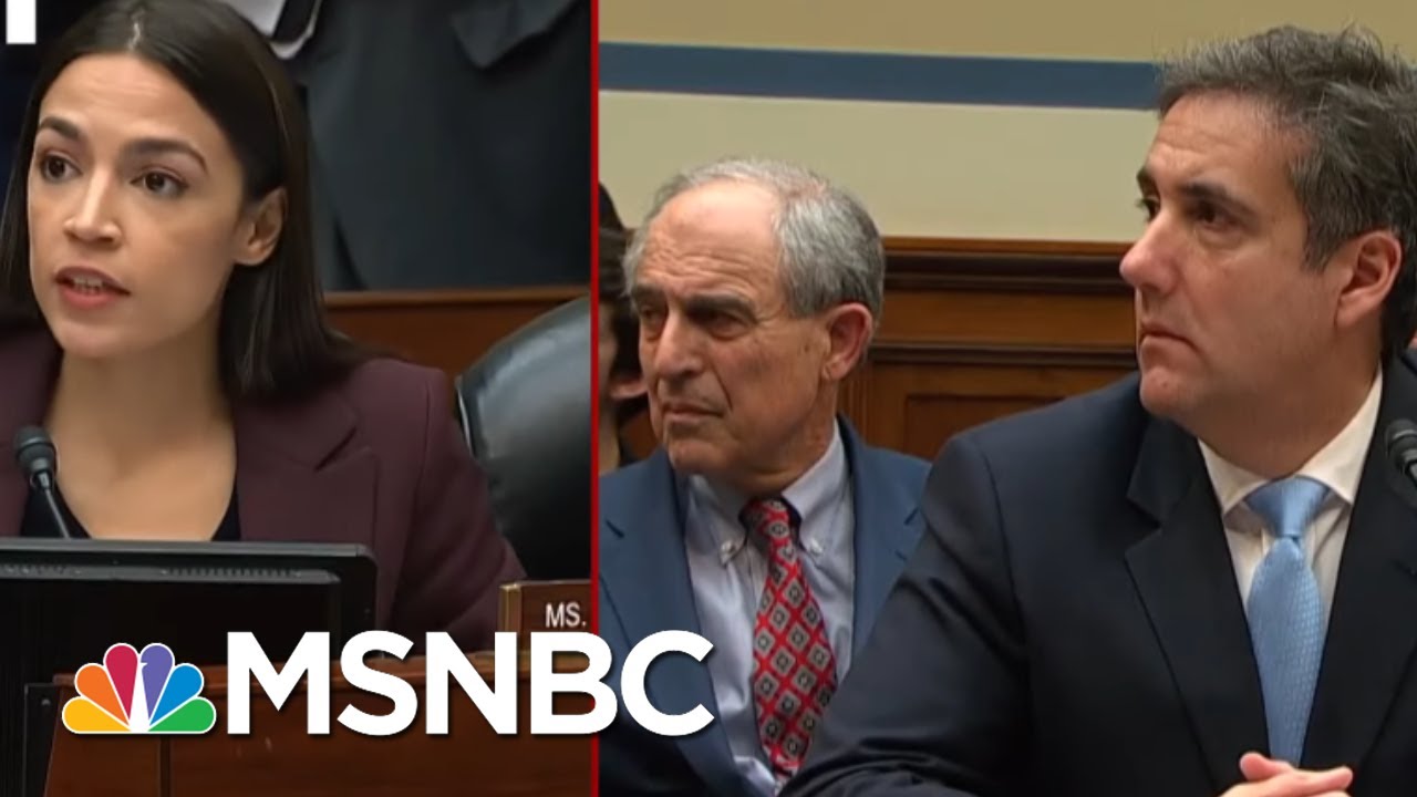 Rep. Alexandria Oscasio-Cortez And Rep. Ayanna Pressley Question Michael Cohen | MSNBC