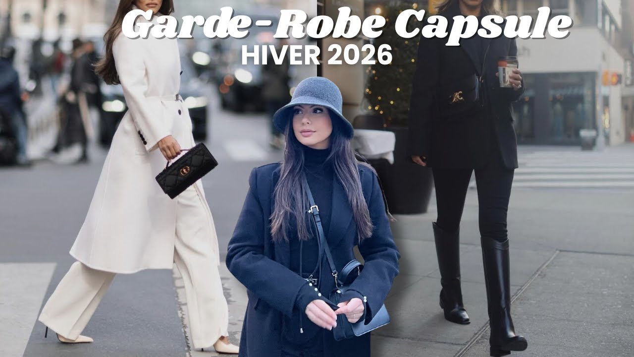La Garde-Robe Capsule PARFAITE Pour l’Hiver 2026 (élégante et intemporelle)