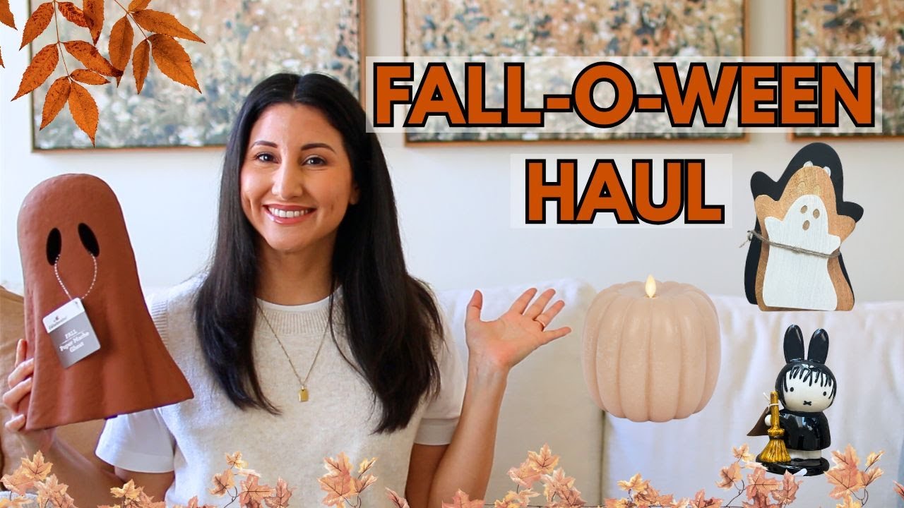 Cozy Fall & Halloween Decor Haul 2025 | Budget-Friendly Finds