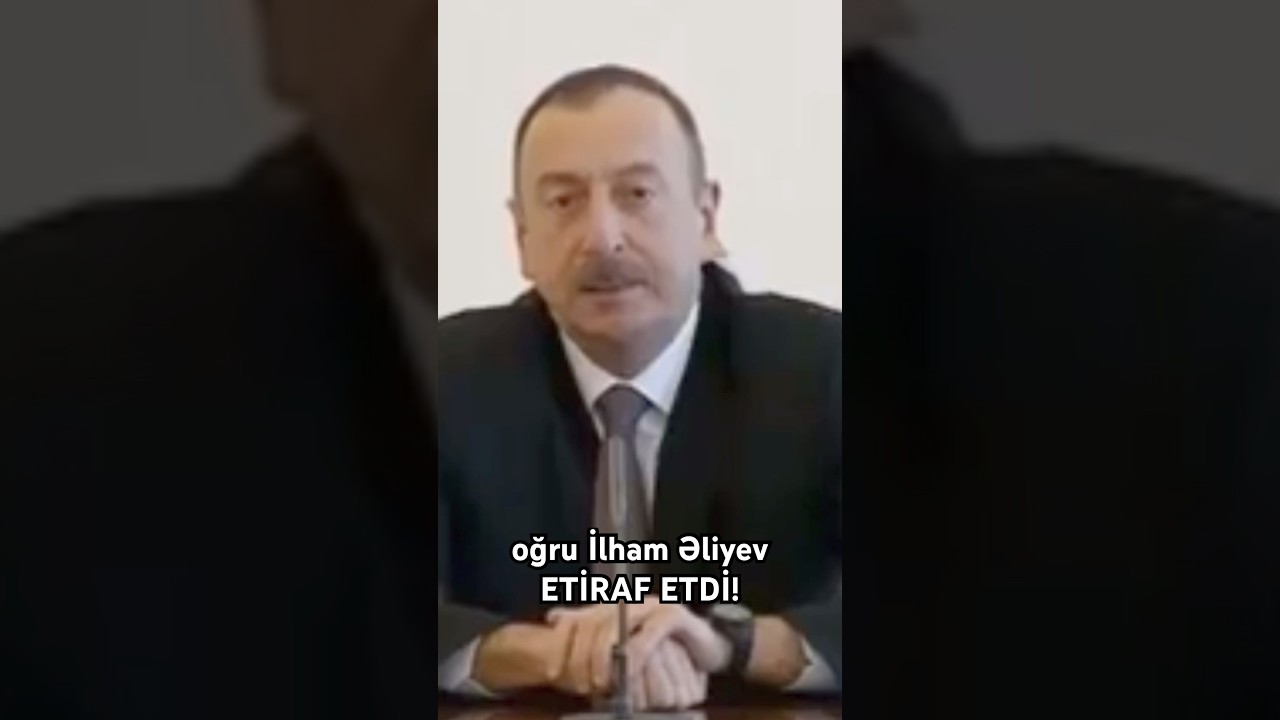 Qumarbaz İlham Əliyev etiraf etdi! Heydər Əliyev b&ouml;y&uuml;k bir bəla idi!
