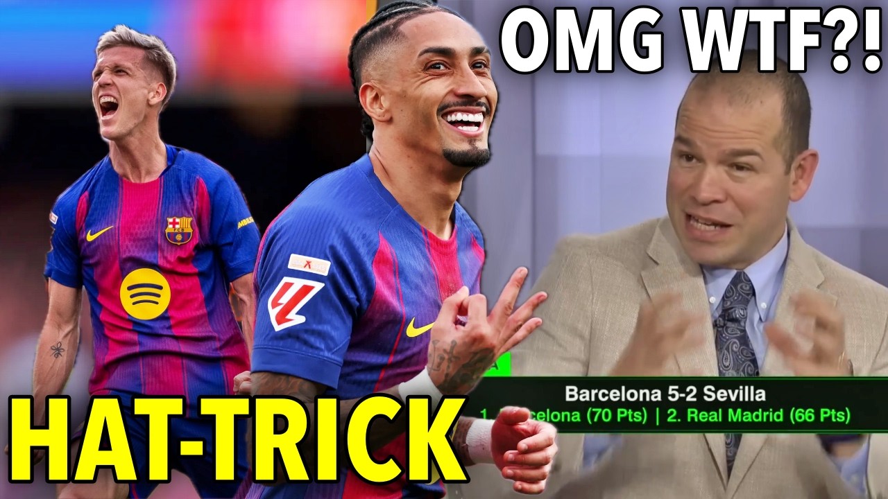 Raphinha Cooks Sevilla with a Hat-Trick and the Press Goes Crazy