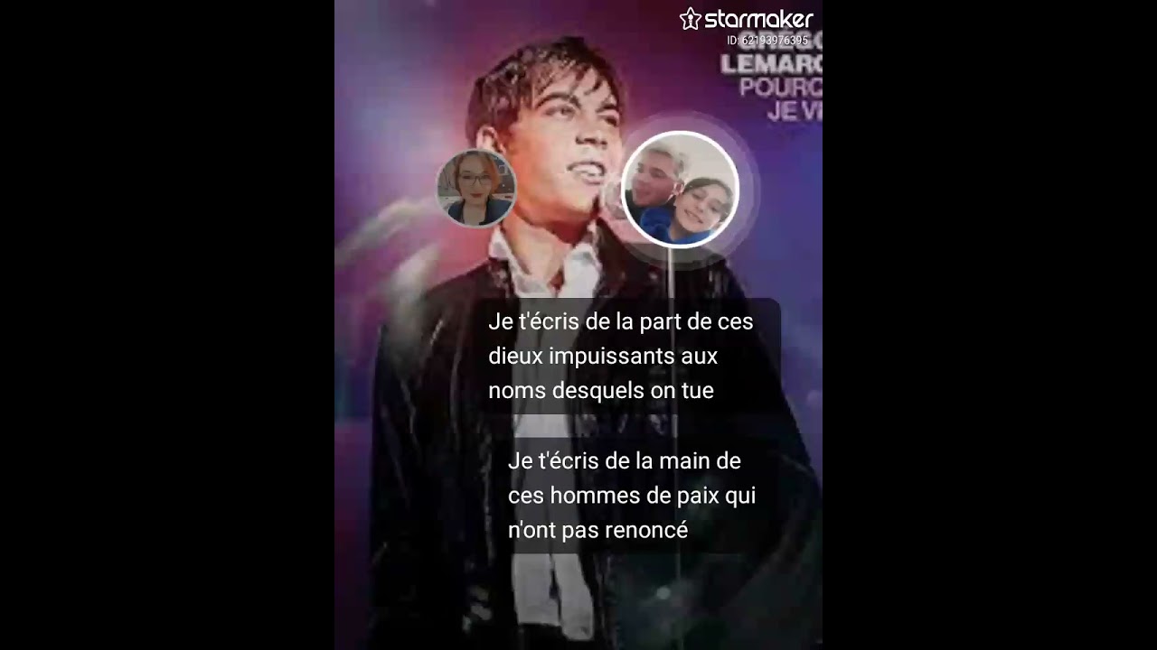 Je t'écris 
