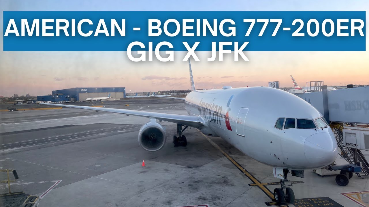 TRIP REPORT | American Airlines - Boeing 777-200ER - Rio (GIG) to New York (JFK) | Economy