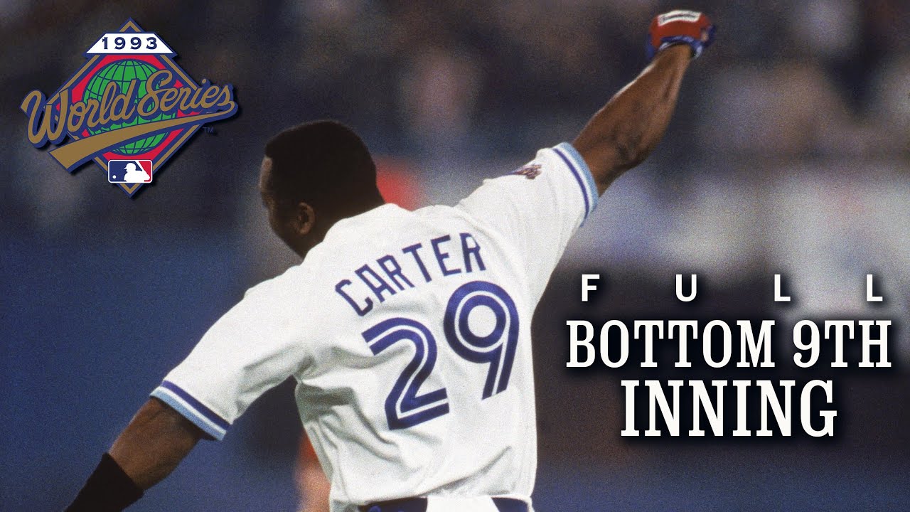 FULL 9TH INNING: 1993 World Series Game 6 (Joe Carter's walk-off home run) | Epic Innings