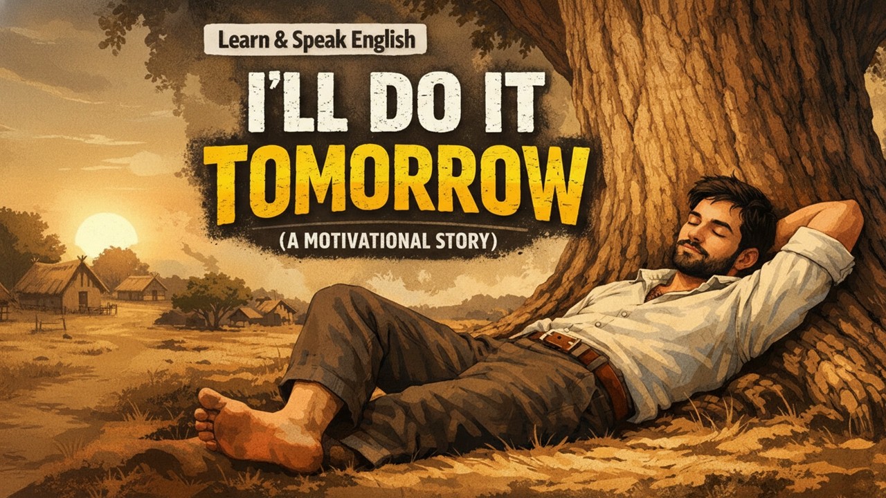 Ambitious but Lazy? This Story Will Change You Forever.... | Tales With English