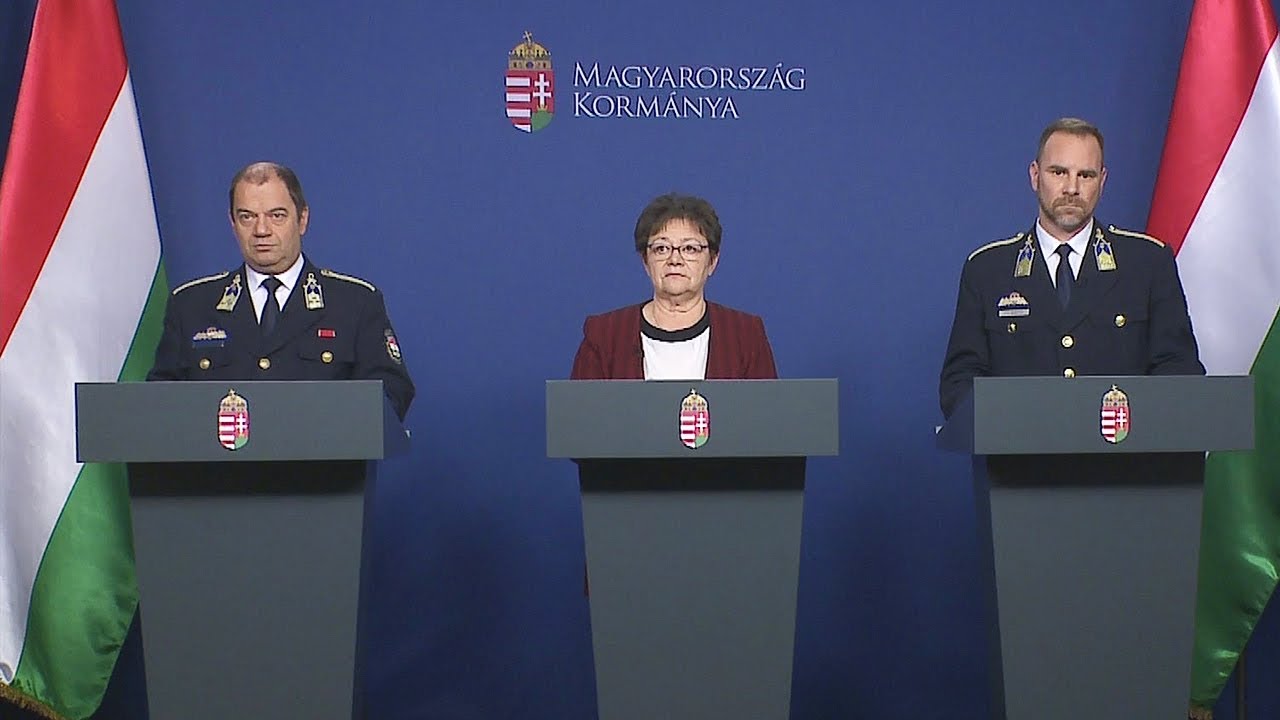 Az operatív törzs sajtótájékoztatója (2020. március 23.)