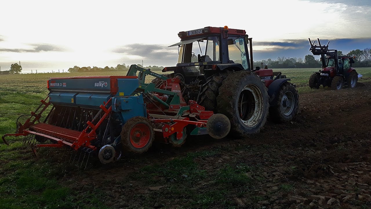 Labour et semis de blé 2018 | CASE IH INTERNATIONAL | CASE IH MAXXUM