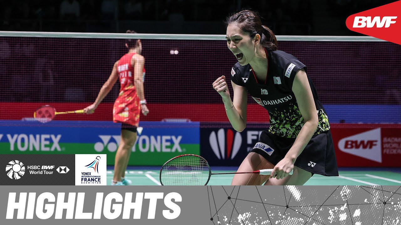 Carolina Marin and Aya Ohori give their best in an tough contest