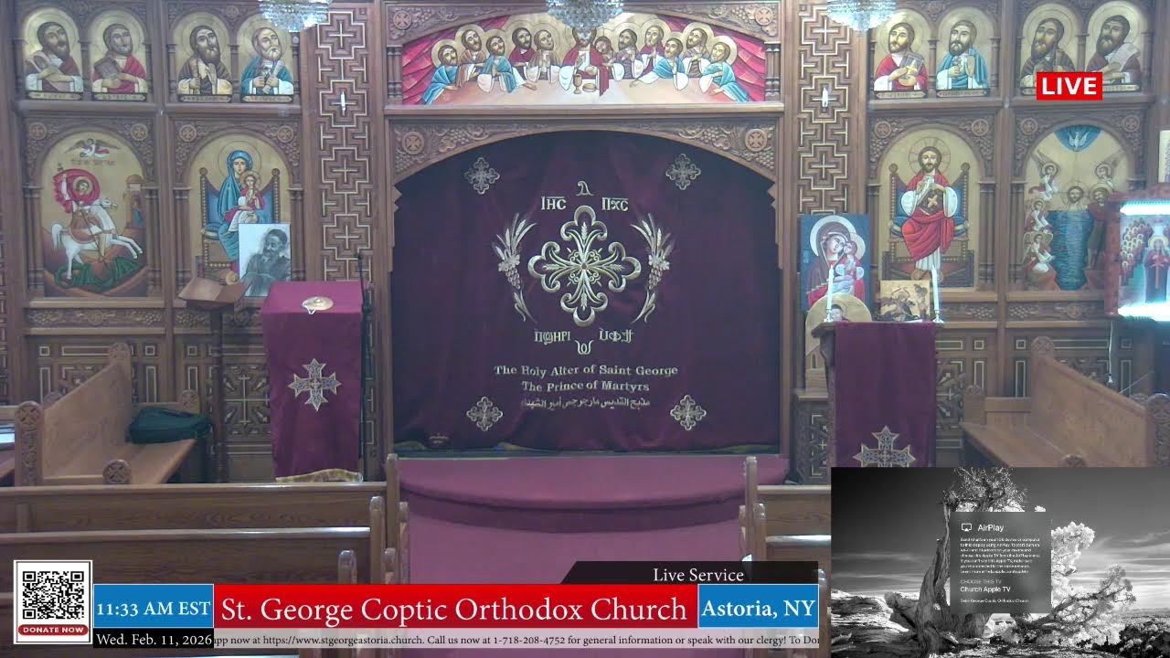 St. George Coptic Orthodox Church of Astoria, NY - Live Streaming Service
