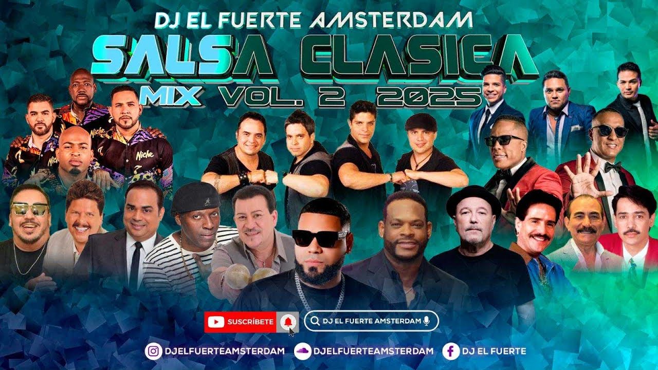 SALSA  MIX 2025  VOL.2🔥 EDDIE SANTIAGO- FRANKIE RUIZ -LOS ADOLECENTES -   DJ EL FUERTE 