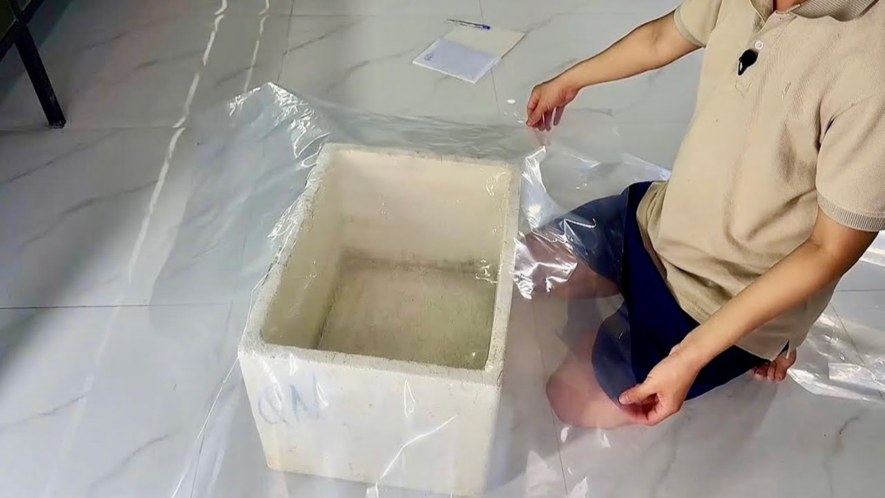Как выстелить коробку из пенопласта, чтобы вырастить гуппи очень быстро и очень экономично