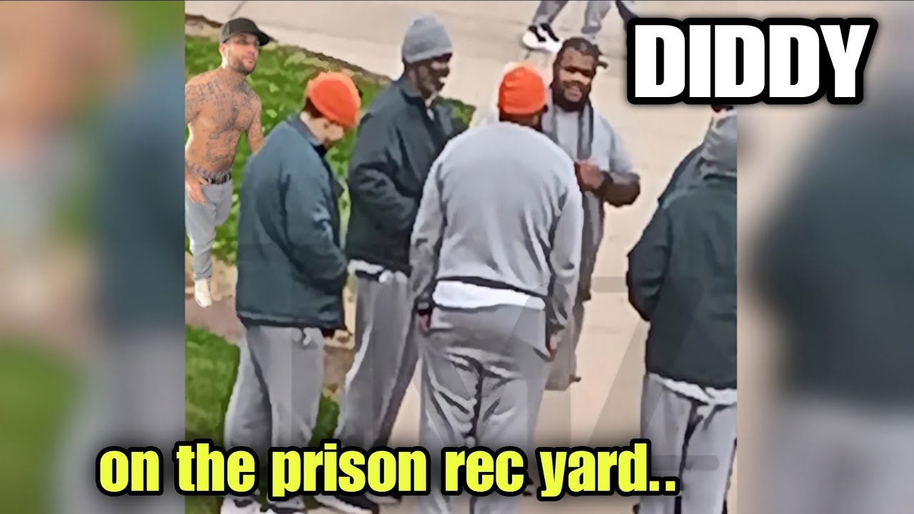 DIDDY in PRISON interacting with INMATES