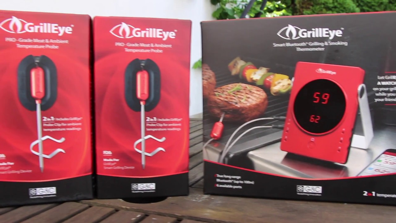 NEW GRILLEYE Unboxing/Introduction and Review - english Grill- and BBQ-Video - 0815BBQ