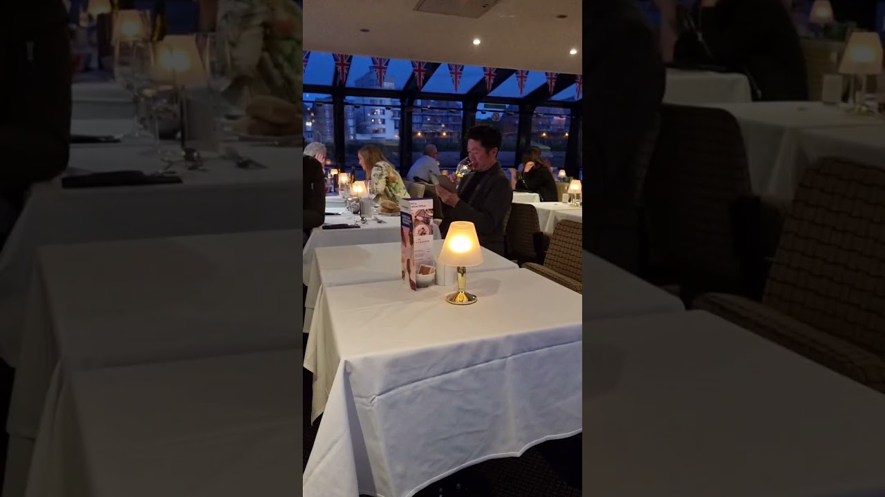 Dinner Cruise down the River Thames, what a night xx.   @MrChuds