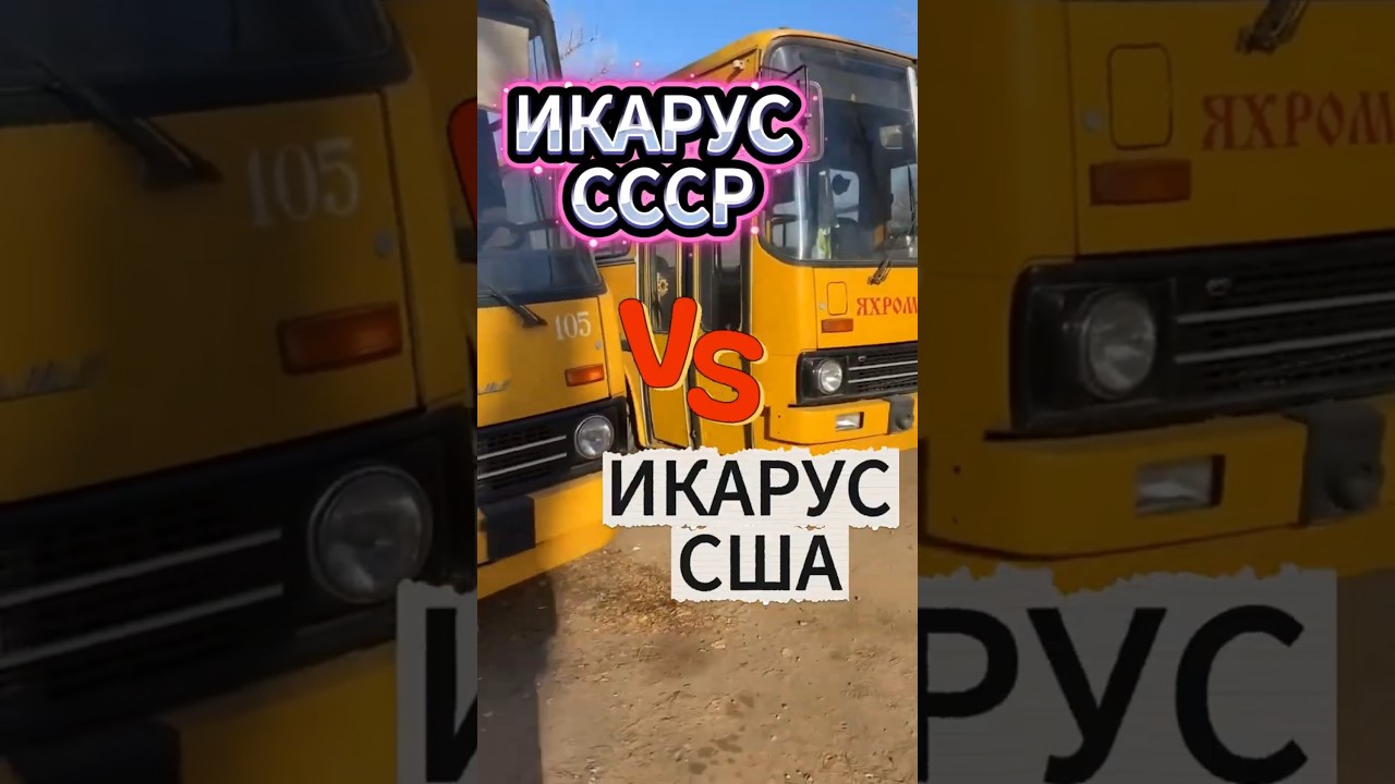 Чем Икарус для СССР отличался от Икаруса для Америки? #automobile #ссср #автоистория