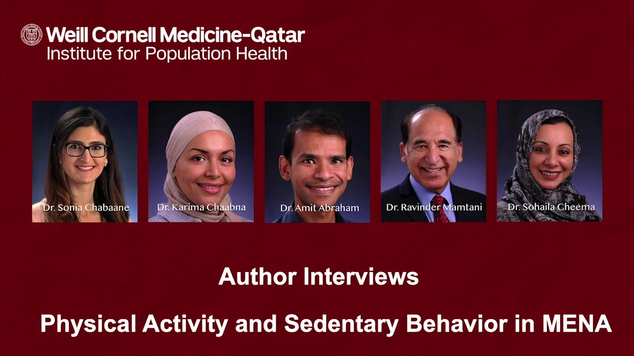 Author Interview - Physical Activity & Sedentary Behavior in the MENA Region