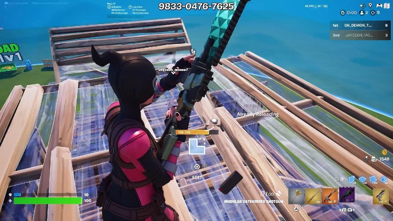 1V1ing my Duo.