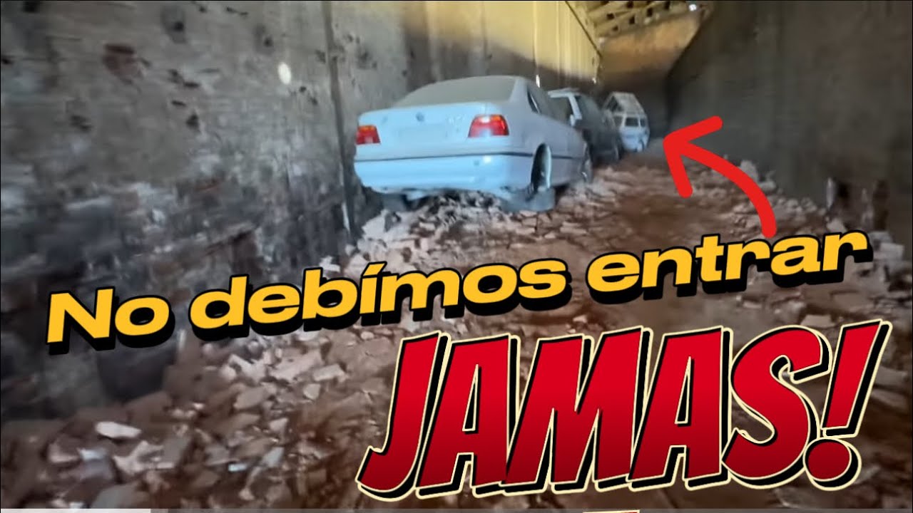 HALLAZGO tenebroso 7 COCHES ESCONDIDOS ⚠️🏎️y un acceso SECRETO.
