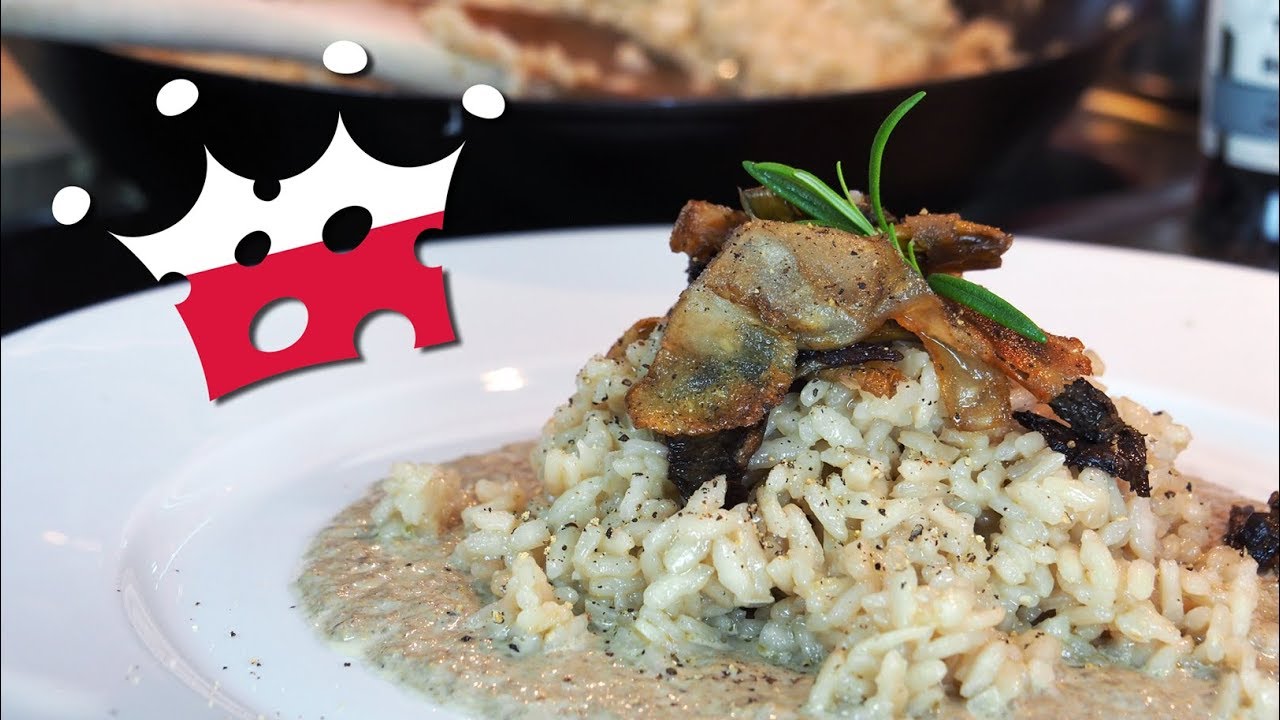 Intelektualne risotto grzybowe