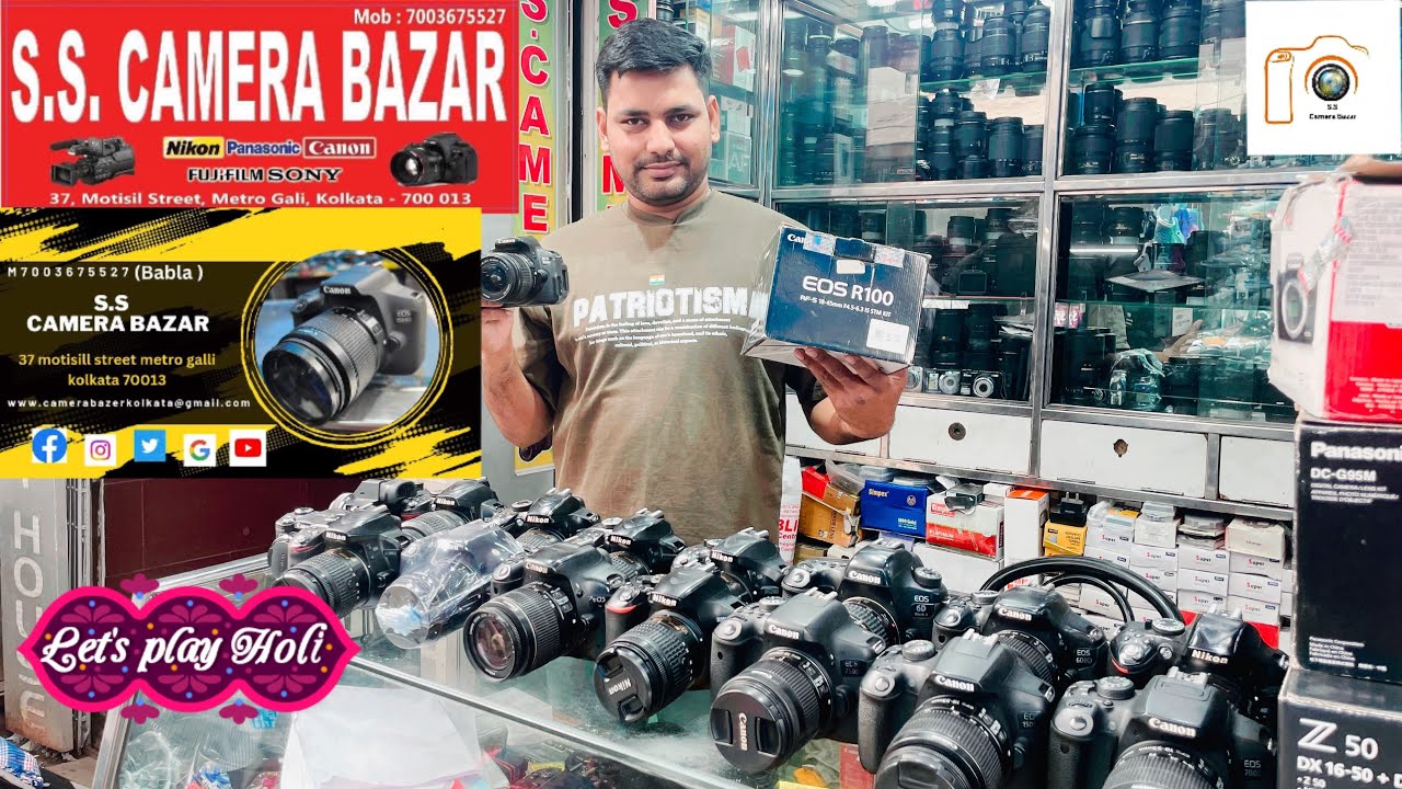 S S Camera Bazar  Holi Stork Today Offer Nikon Canon Sony Used Camera 