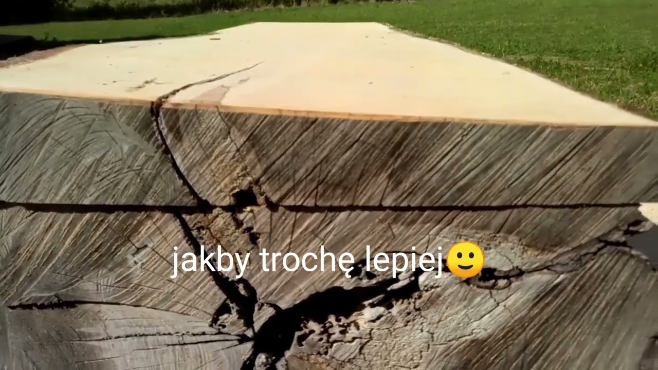 Trak na piłę łańcuchową, piękne deski z gruszy Stihl ms661 trak archer