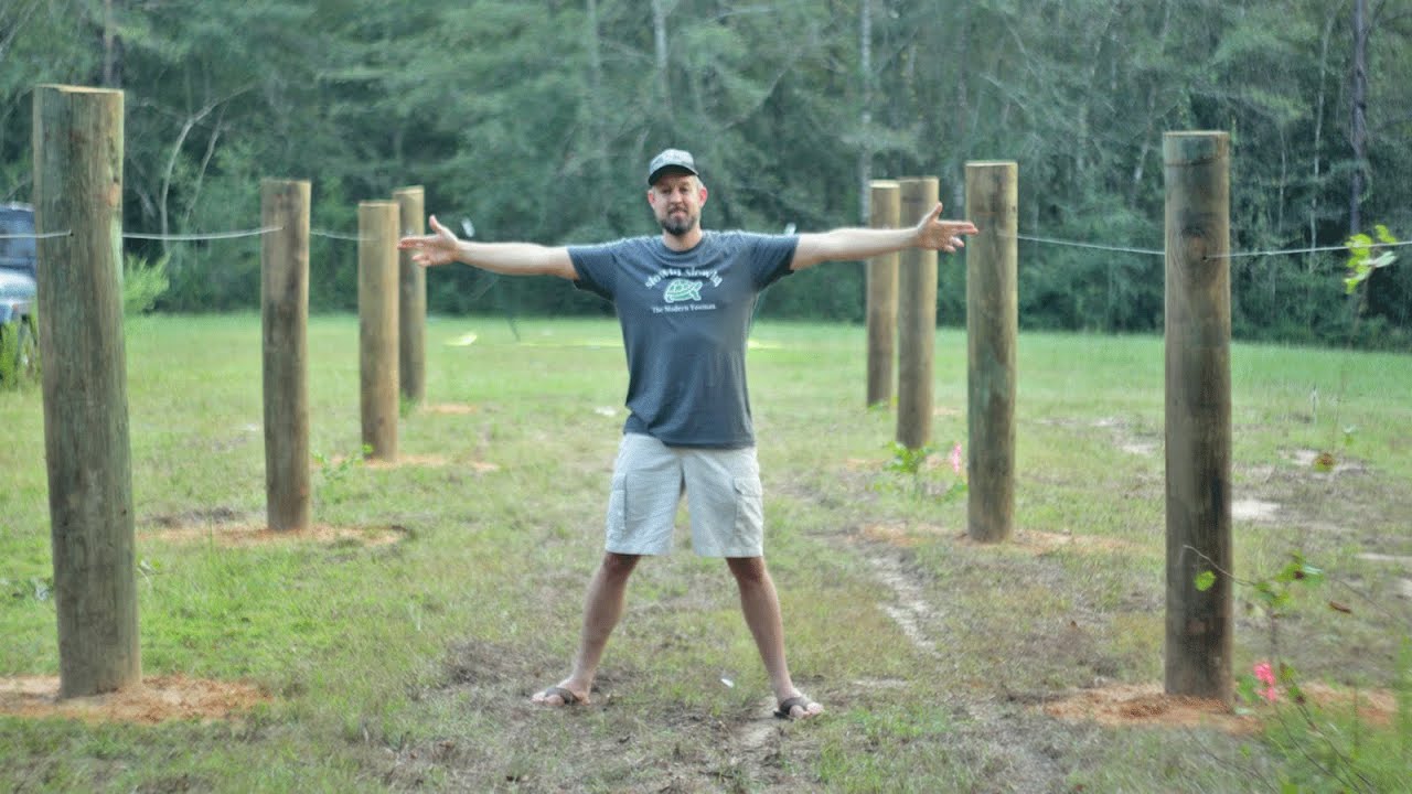 Installing an Industrial Strength Muscadine Grape Trellis