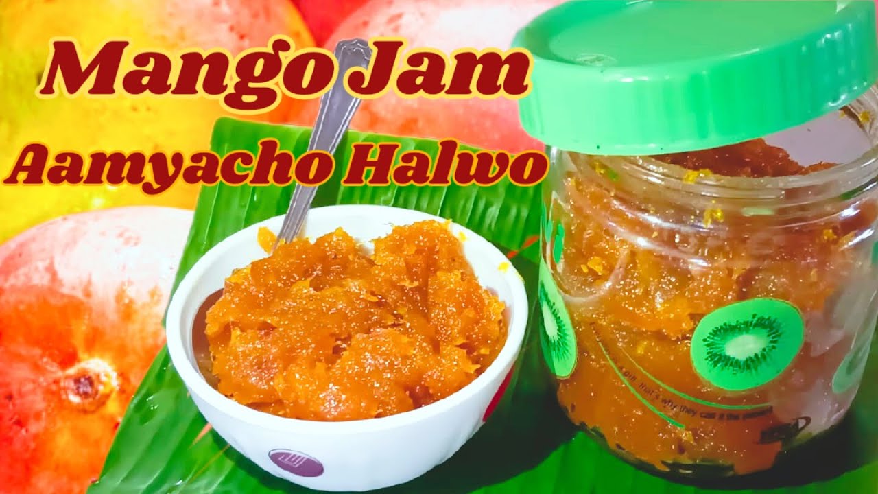 mango jam with only 3 ingredients | Goan Mangaad | Aambyacho halwo | Mango marmalade | Goan recipe