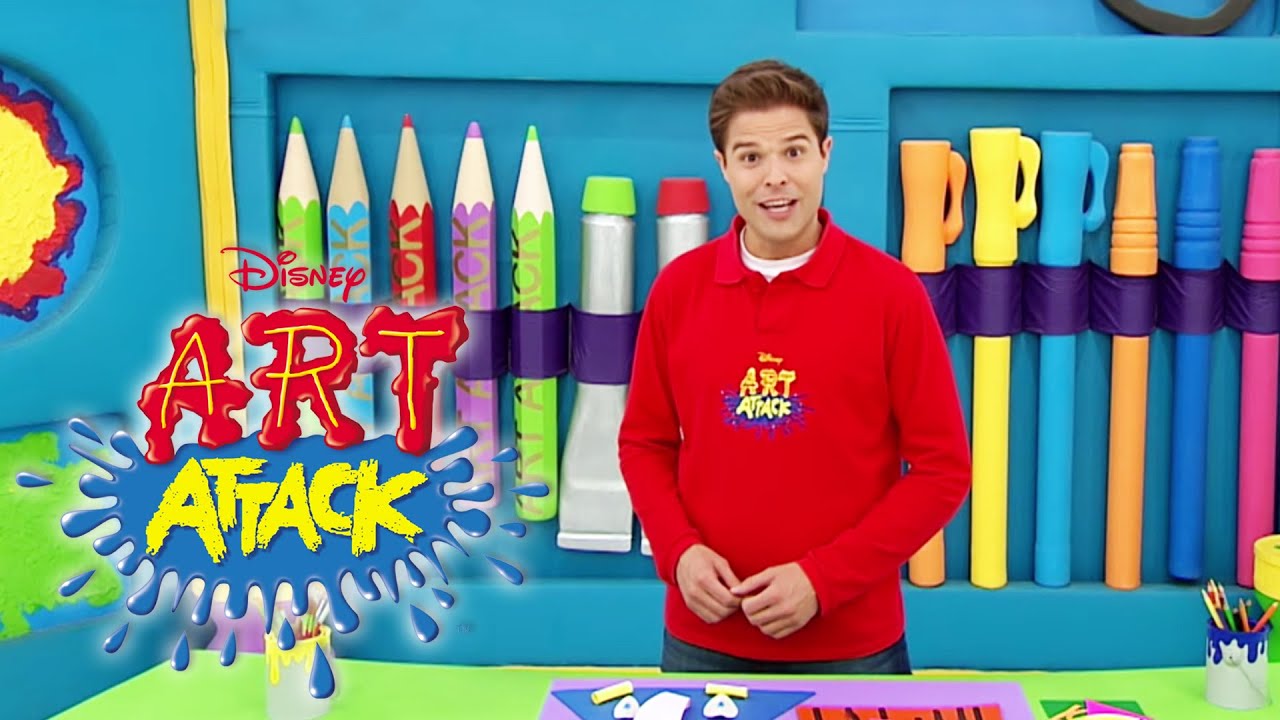 Art Attack Bastelclip #7 - Verrückte Gesichter | Disney Junior