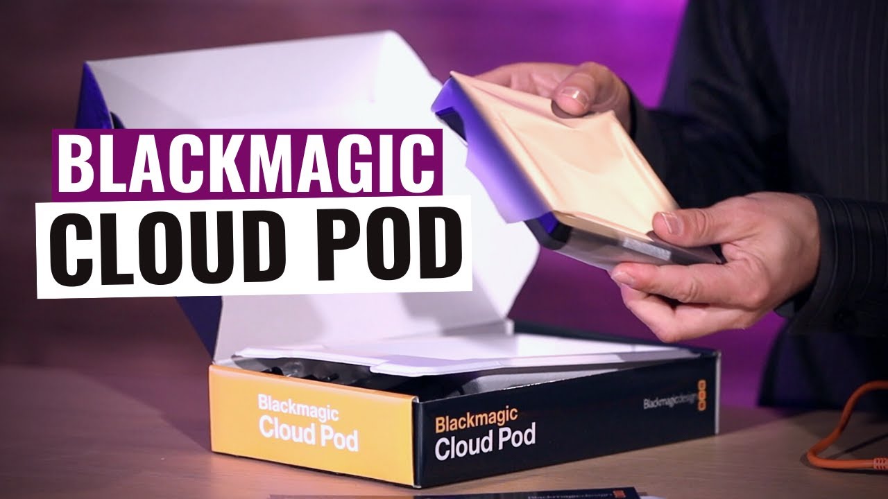 Blackmagic CLOUD POD: распаковка, установка и тестирование