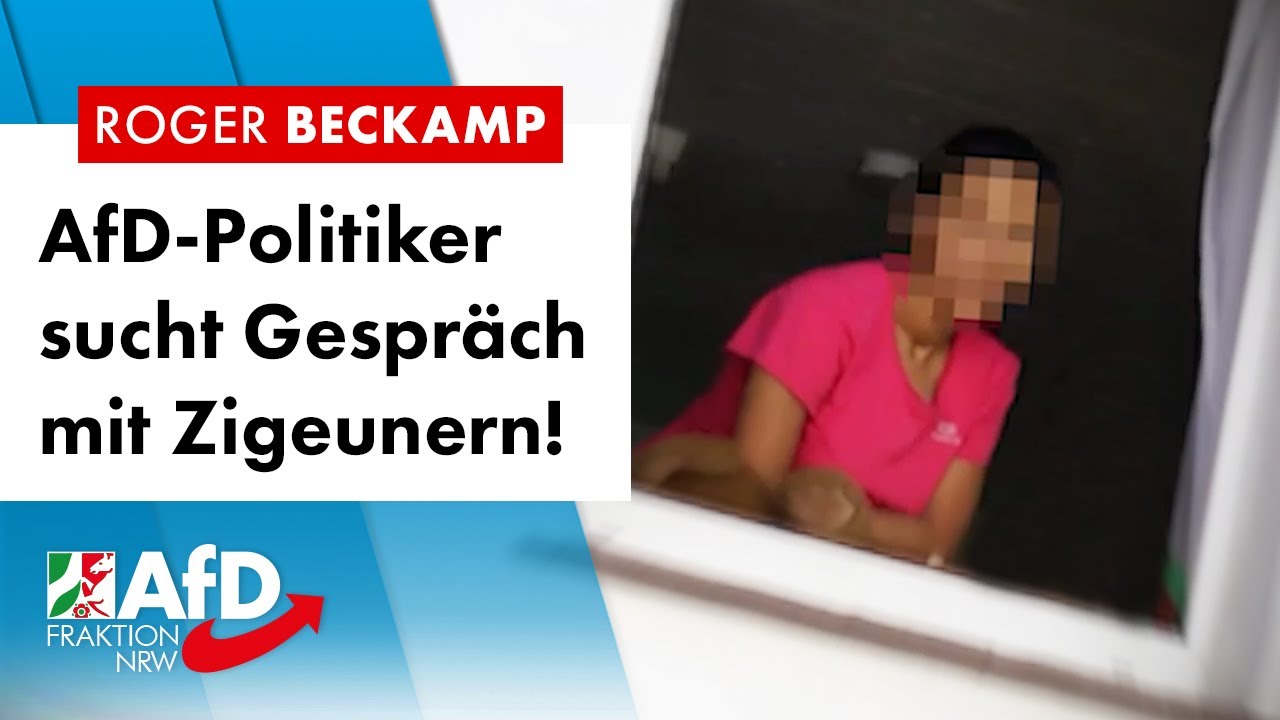 Konflikte mit Zigeunern in Horn-Bad Meinberg? &ndash; Roger Beckamp (AfD)