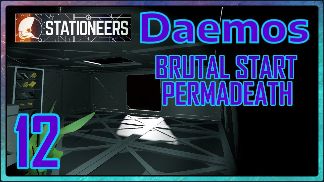 Automatisierungen und Platz - V#2 - Daemos MOD! - 12 - BRUTAL START & PERMADEATH - Stationeers LP