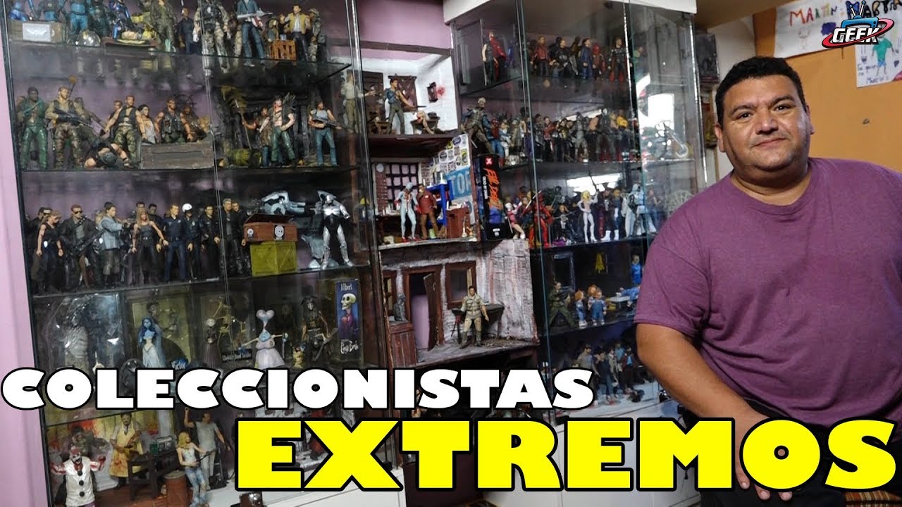 Coleccionistas Extremos MARTIN y su mundo de figuras