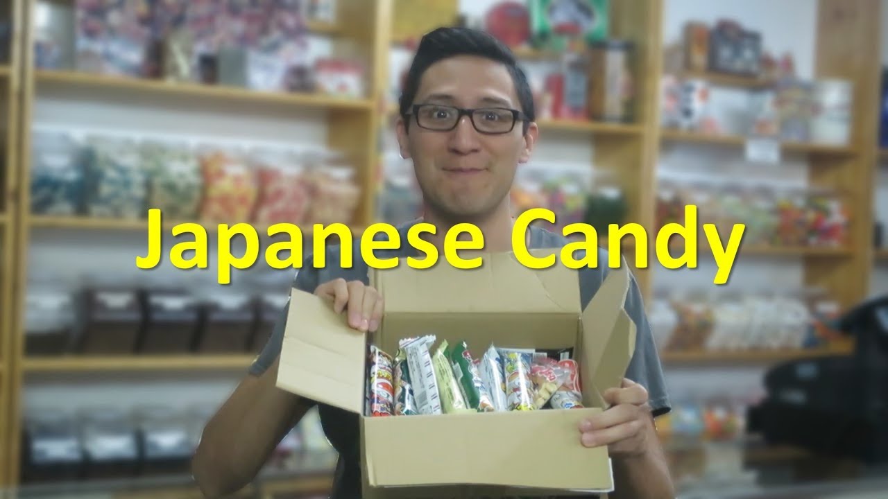 American Tries Japanese Candy // TheCandyGuy