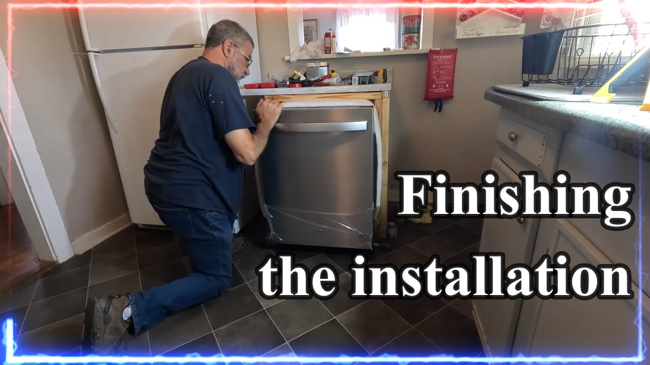 Dishwasher Installation Pt 2