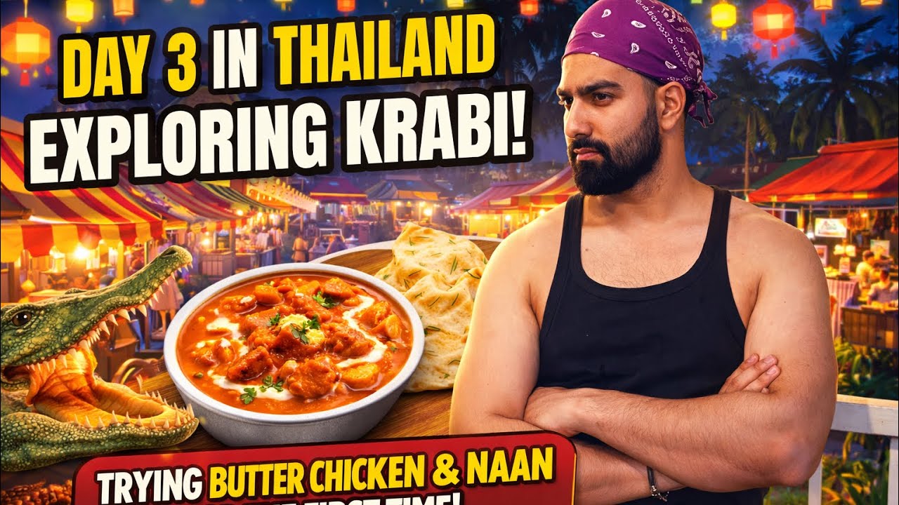 DAY - 3 EXPLORING KRABI IN THAILAND 🇹🇭😍