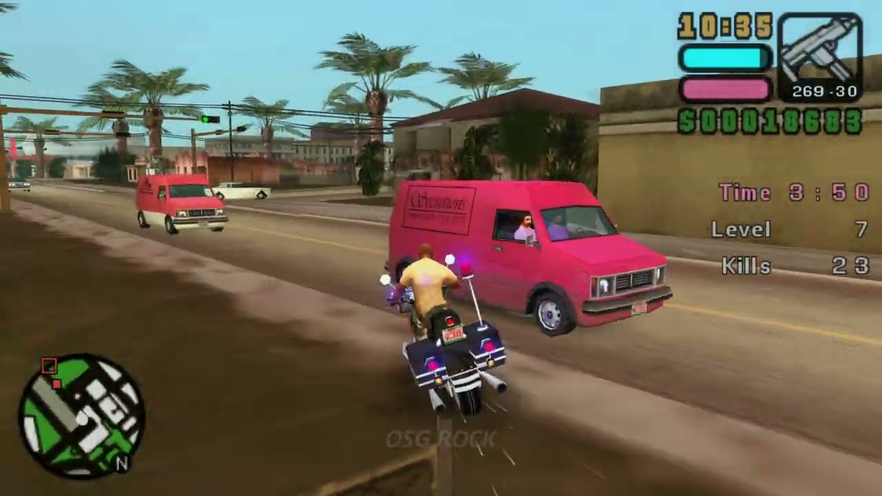Grand Theft Auto: Vice City Stories PSP Walkthrough Part 6: Vigilante