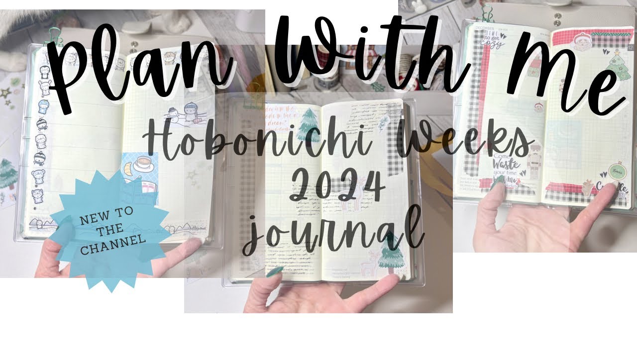 Plan With Me | Hobonichi Weeks 2024 | Journal