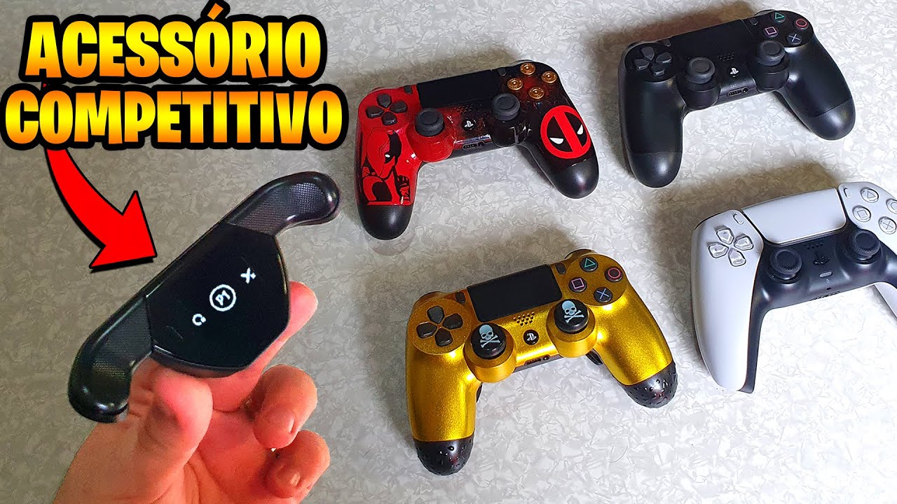 Personalize QUALQUER CONTROLE com esse Acessório | Visual Controles Back Button