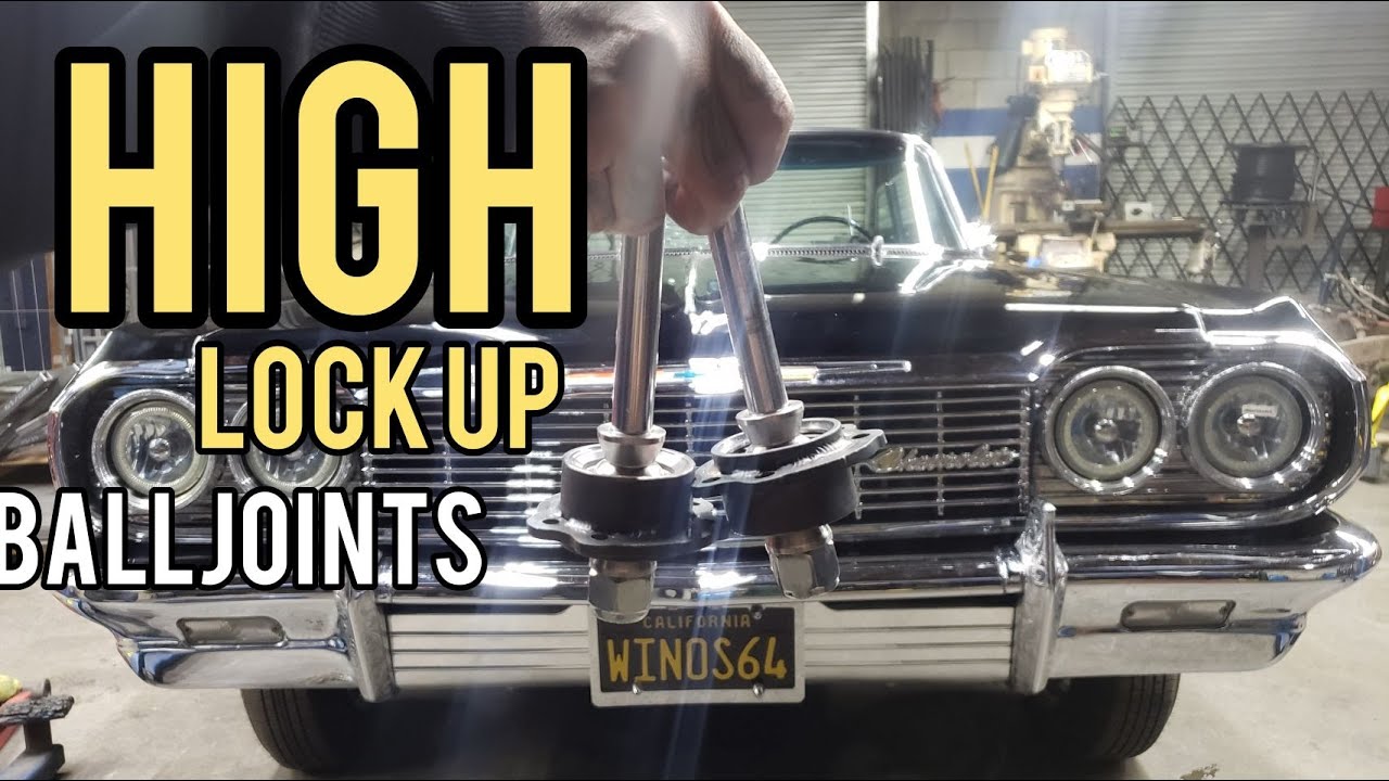 High lock up balljoints install