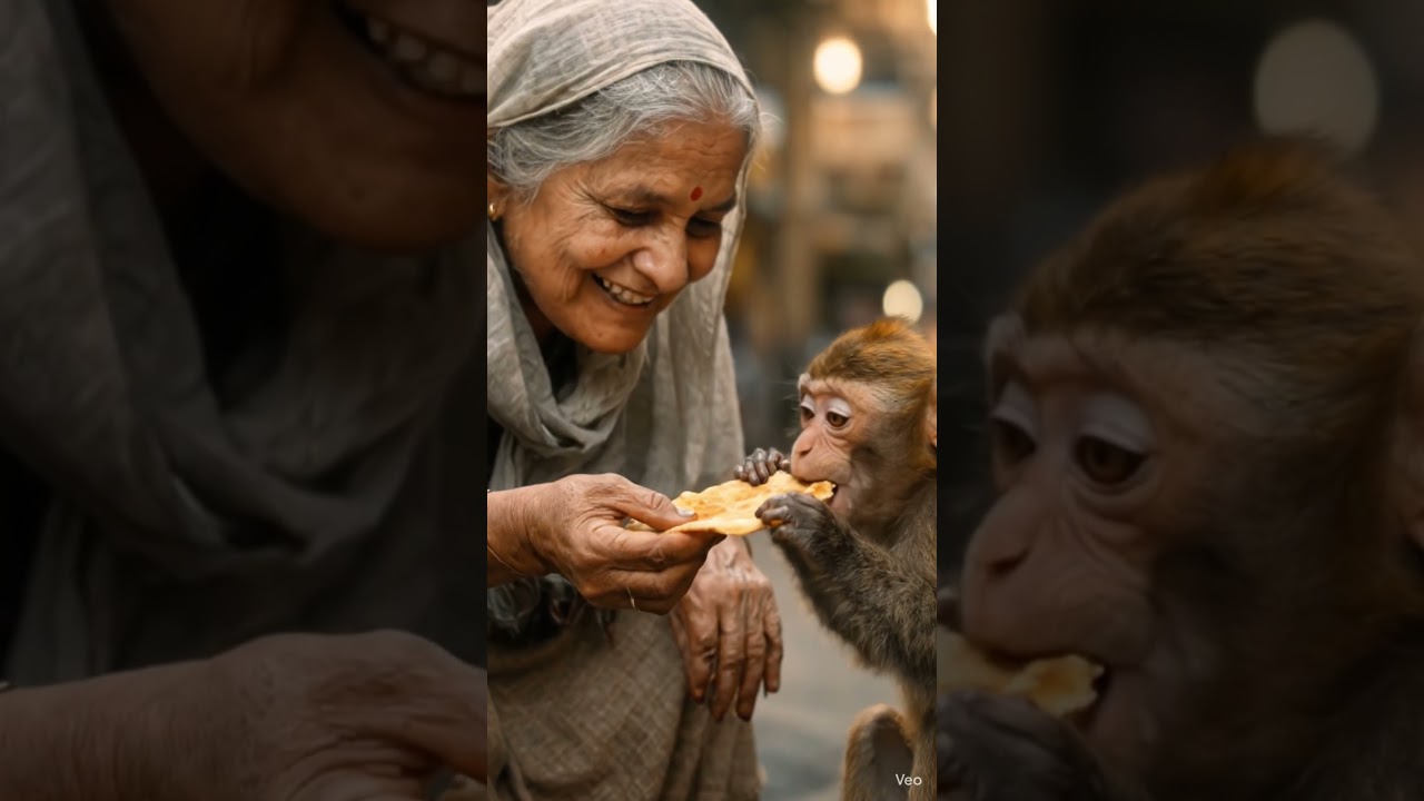 Sad monkey! 