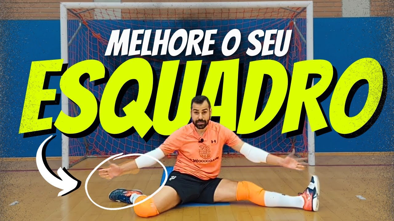 Goleiro - Como melhorar seu esquadro no futsal #futsal #goleiro