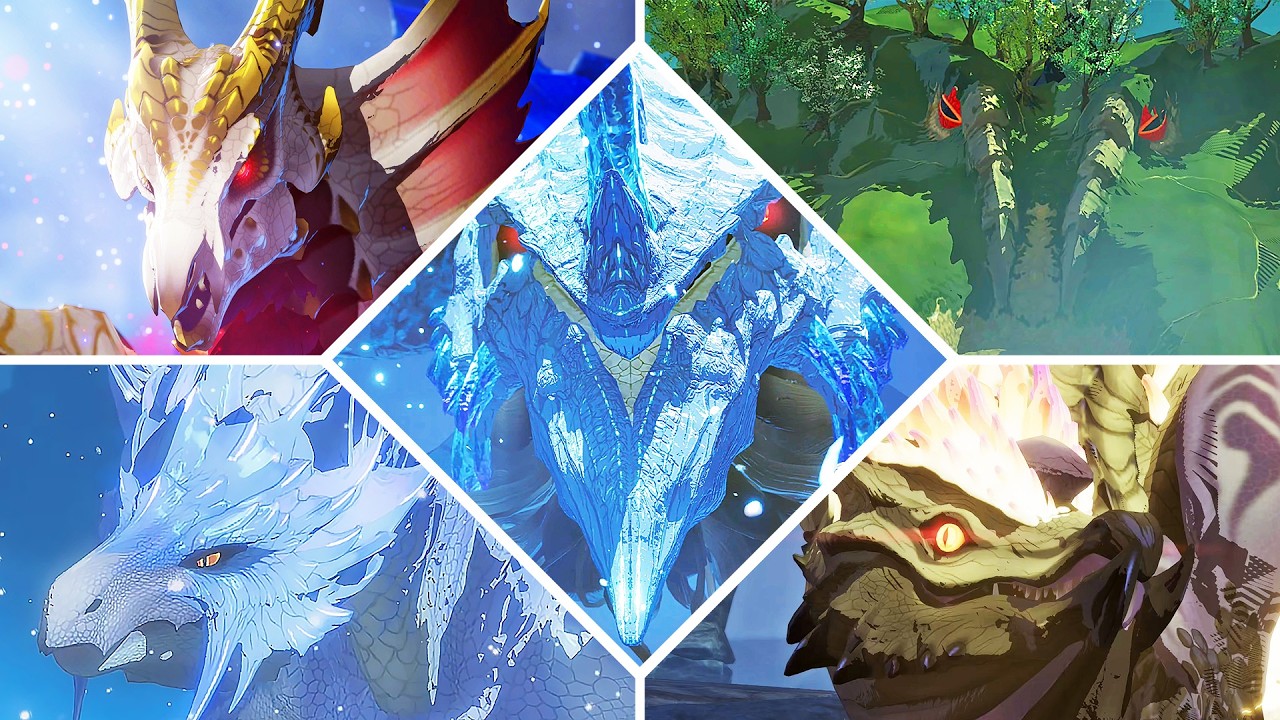 Monster Hunter Stories 3 - All Elder Dragons