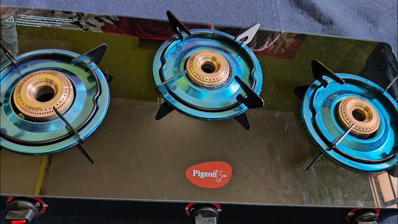 Pigeon 3 Burner Gas Stove Unboxing & Review 🔥😲Only at ₹2*999/- || Should You Buy it?