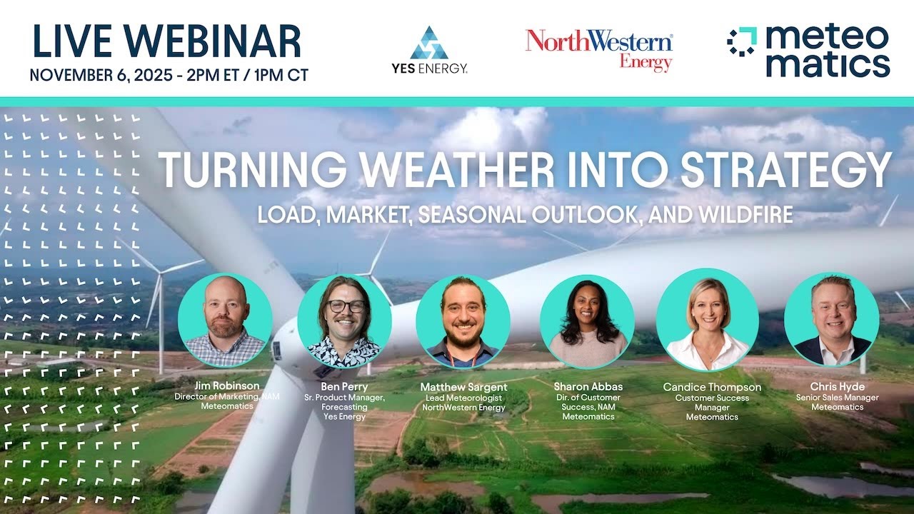 REPLAY: From Forecasts to Decisions: Weather Intelligence for Grid & Market Reliability