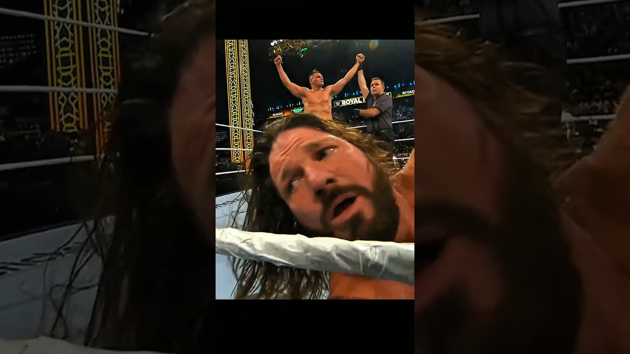 AJ Styles WWE Career Ends At Royal Rumble🥵Edit|#wwe #romanreigns  #shorts