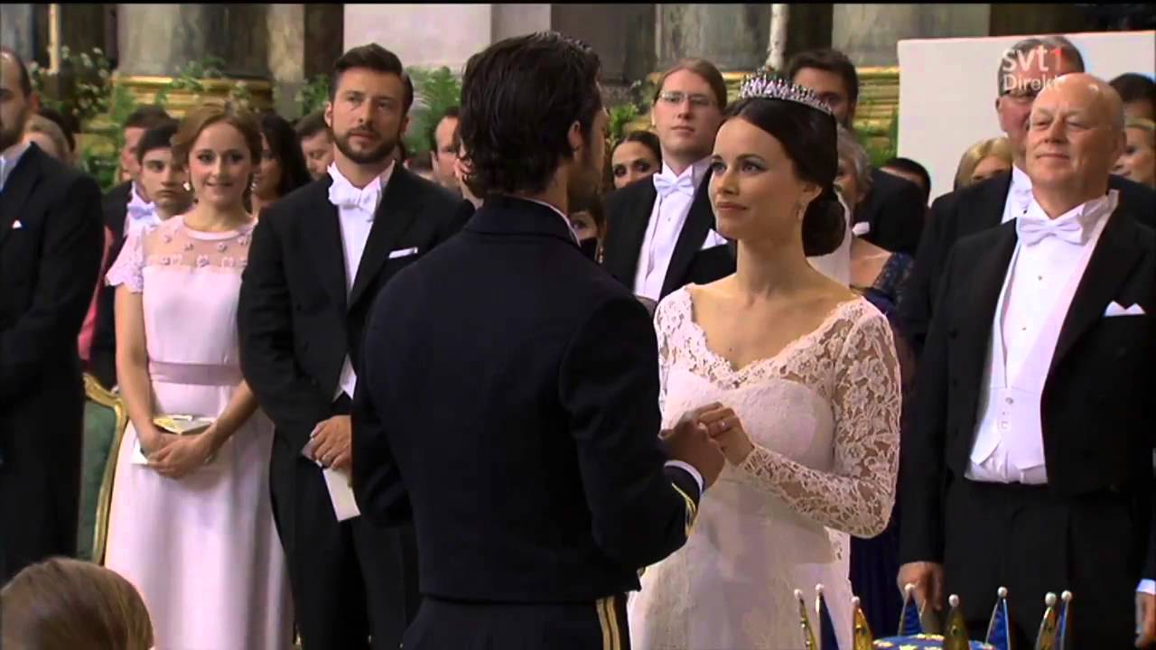Sweden Royal Wedding - Exchange of Vows