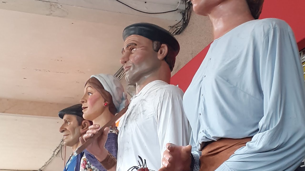 Bals de los gigantes de Barakaldo en fiestas de San Bizente 2026