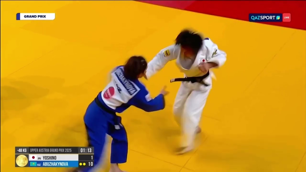 #judo #дзюдо вк 48кг, финал, Абиба Абужакынова 🥇🇰🇿 Большой приз, Австрия 07.03.25г.